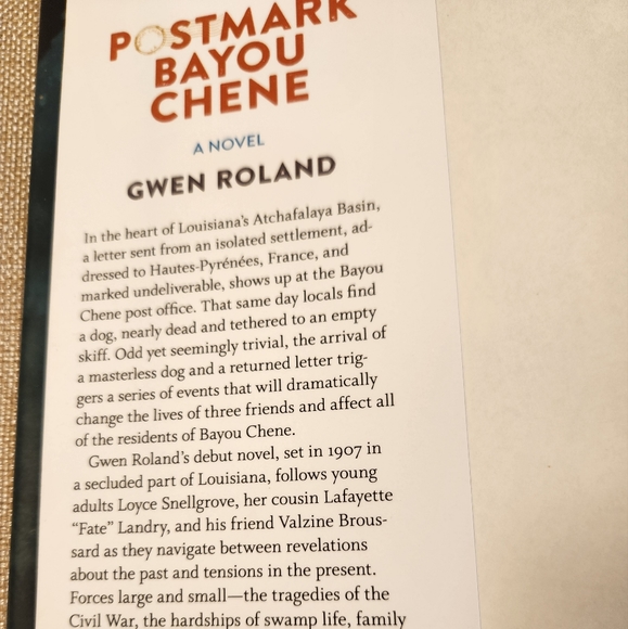 Postmark Bayou Chene by Gwen Roland, Hardback novel - Picture 2 of 4